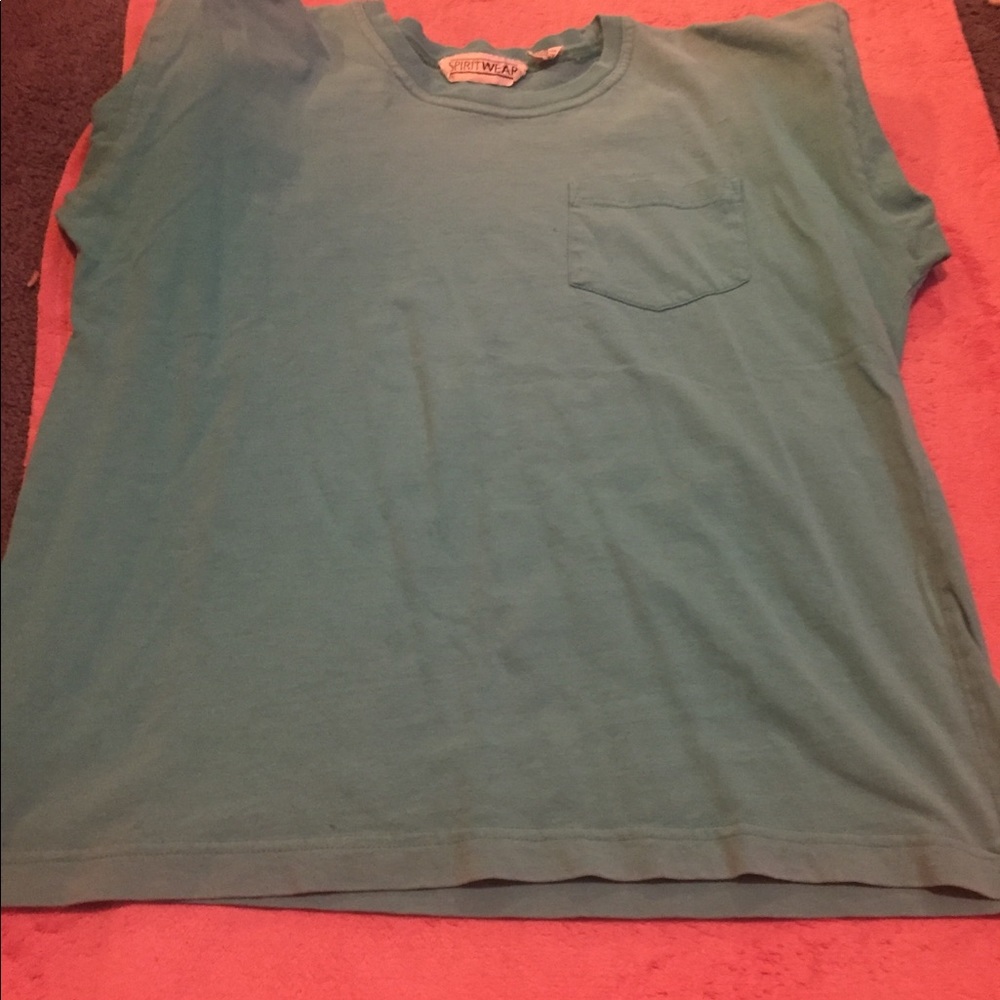 Turquoise t-shirt